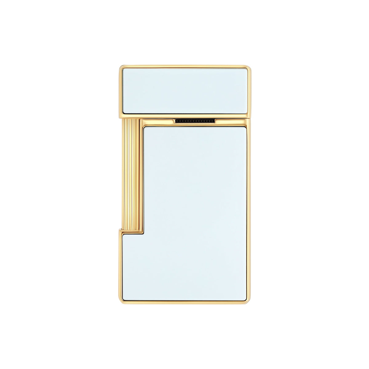 DUPONT ACCESSORIES [style_3597390290229] Bật lửa KL màu trắng/vàng,  St. Dupont (LI SLIMMY WHITE LACQUER/GOLDEN style no 028004)