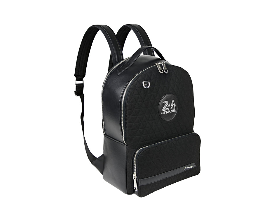 DUPONT ACCESSORIES [style_3597390295842] Ba lô bằng da bò, S.T.Dupont (BACKPACK 24H DU MANS BLACK/160504)