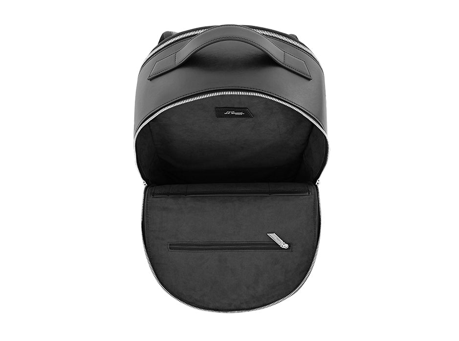 DUPONT ACCESSORIES [style_3597390295842] Ba lô bằng da bò, S.T.Dupont (BACKPACK 24H DU MANS BLACK/160504)
