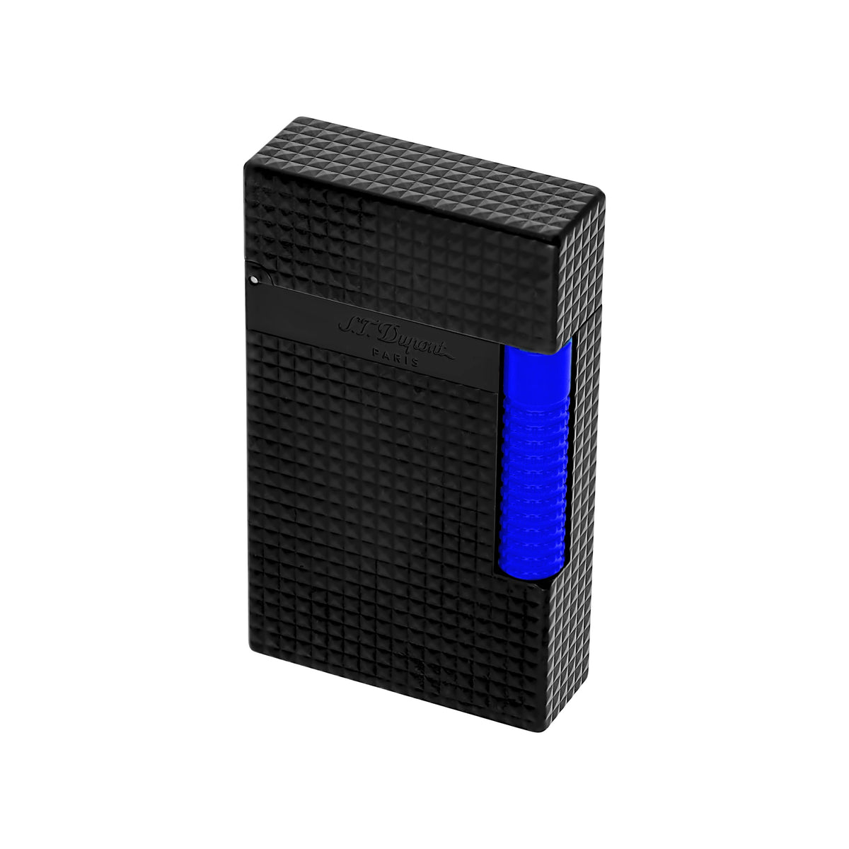 DUPONT ACCESSORIES [style_3597390299598] Bật lửa châm Xì Gà màu đen/xanh dương bằng kim loại, - S.T.Dupont (LE GRAND DUPONT style no C23071)
