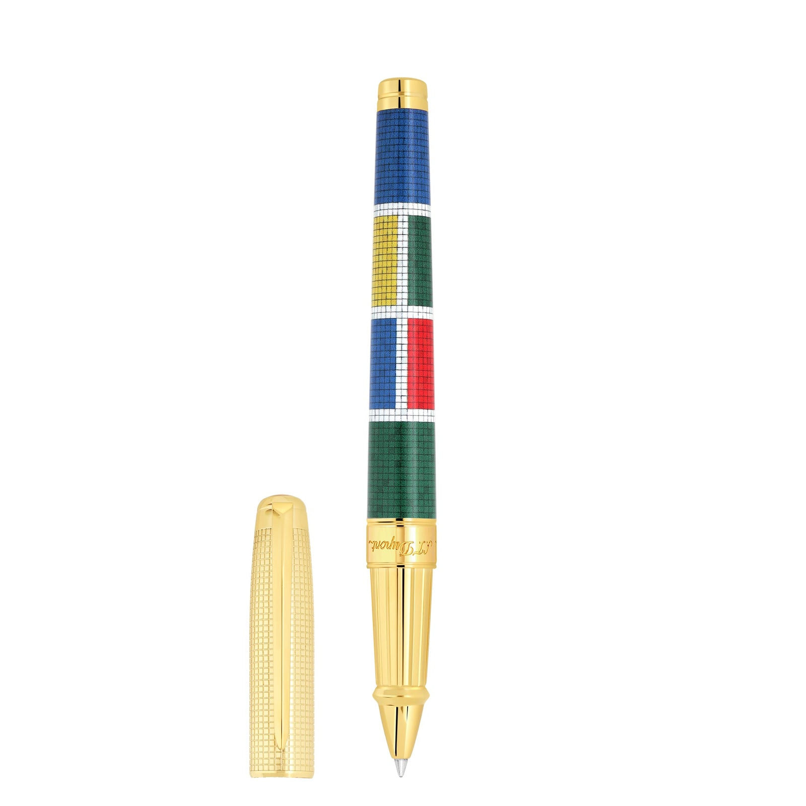 DUPONT ACCESSORIES [style_3597390302502] Bút bi bằng kim loại, S.T.Dupont (WI LD ETRNTY L RB CASA MOSAIC / 422111L)