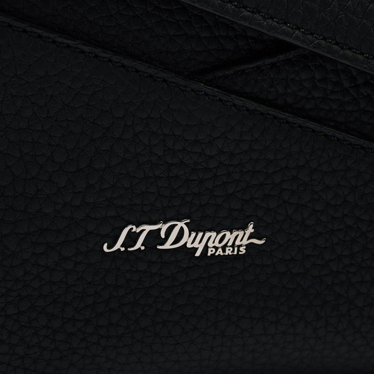 DUPONT ACCESSORIES [style_8010202009532] Túi đeo bằng da bò  xanh đen ST. Dupont MESSENGER NEO CAPS GR BLACK style No. 181244.