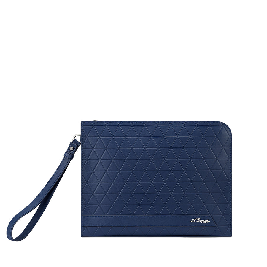 DUPONT ACCESSORIES Túi xách cầm tay S.T. Dupont CLUTCH FIREHEAD BLUE | 160612