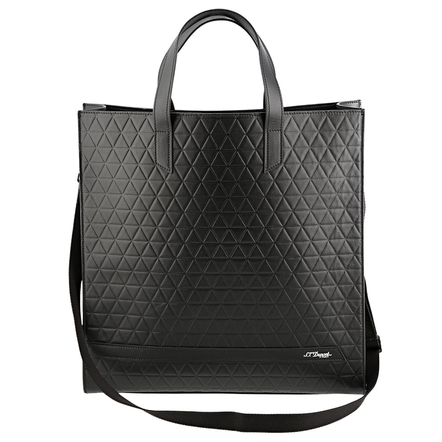 DUPONT ACCESSORIES Túi xách tote bằng da bò (TOTE BAG FIREHEAD BLACK - 160007) - S.T.Dupont