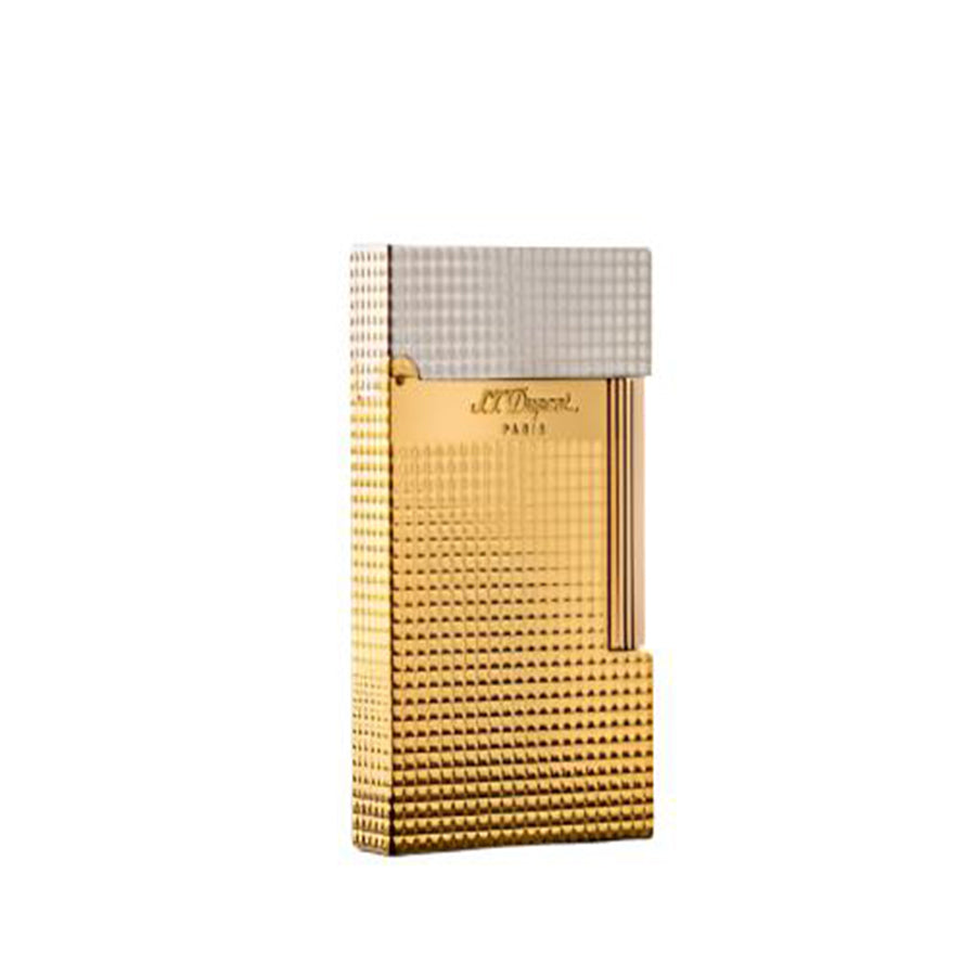 DUPONT ACCESSORIES Yellow S.T. DUPONT LINE 2 GOLDEN HOUR LIGHTER