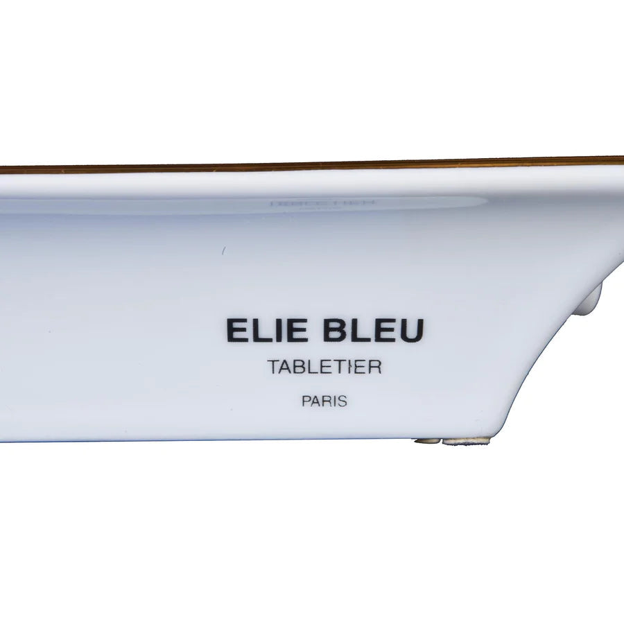 ELIE BLEU ACCESSORIES Blue &quot;Flor de Alba&quot; - Porcelain Ashtray Blue