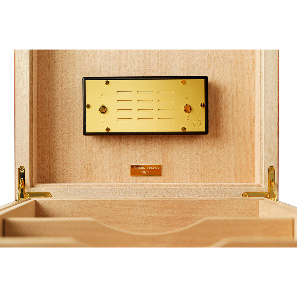 ELIE BLEU ACCESSORIES ELIE BLEU HUMIDOR &quot;ELVA&quot; by REHAHN Ltd 66 Hộp gỗ đựng Xì Gà 250 điếu