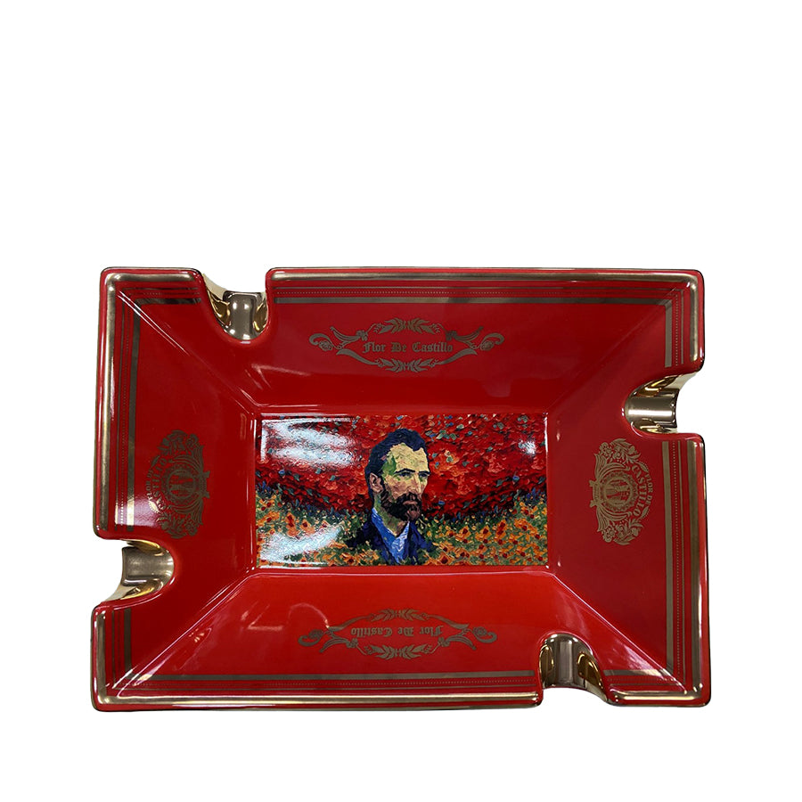 FLOR DE CASTILLO ACCESSORIES Gạt tàn Xì gà bằng gốm FLOR DE CASTILLO ART Ashtray