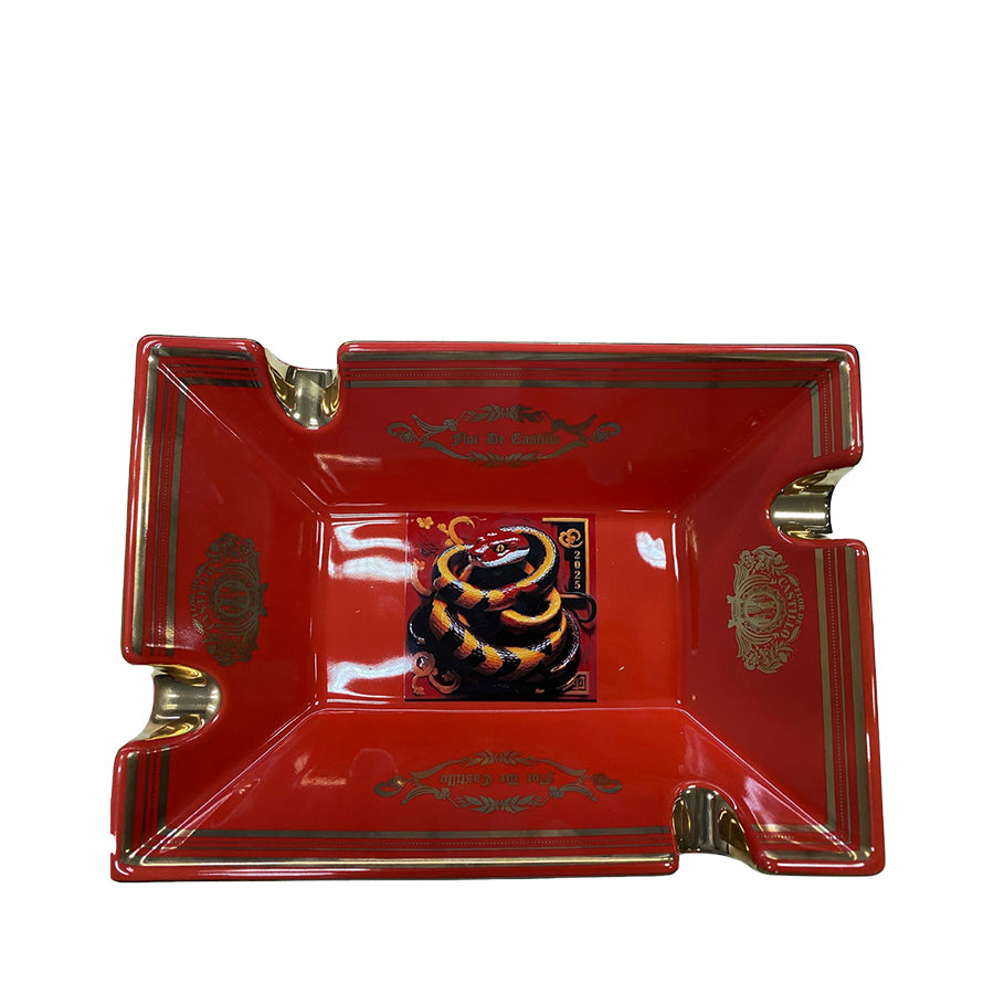 FLOR DE CASTILLO ACCESSORIES Gạt tàn Xì gà bằng gốm FLOR DE CASTILLO SNAKE Ashtray