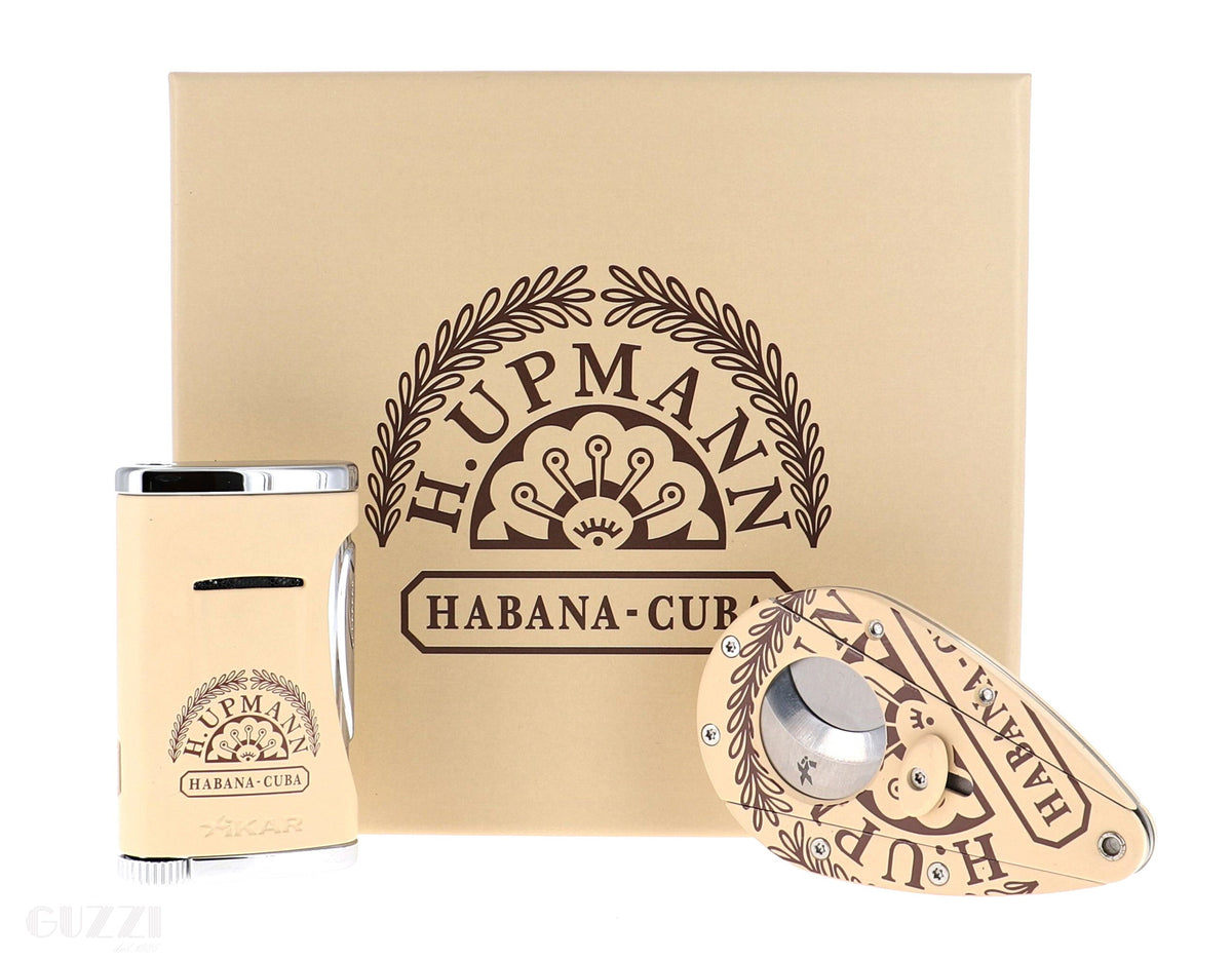 H.Upmann ACCESSORIES H.UPMANN XIKAR SET Bật lửa và Dao cắt cigar nhãn hiệu