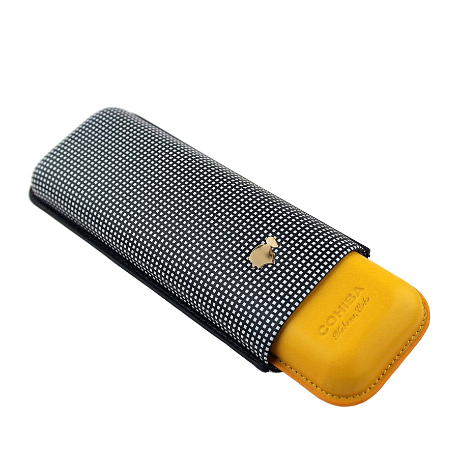 HABANOS ACCESSORIES Bao da đựng Xì Gà Cohiba loại 2 điếu