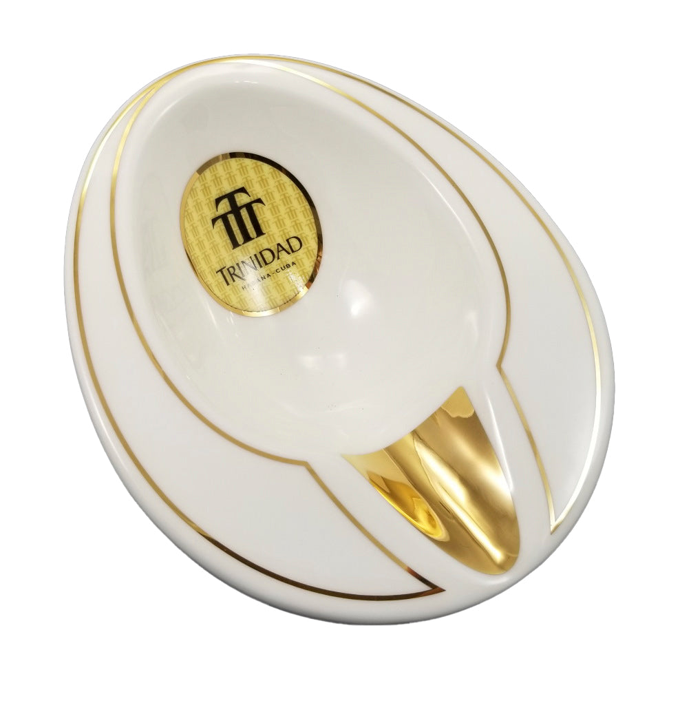 HABANOS ACCESSORIES Gạt tàn bằng sứ loại 1 điếu - Porcelain Ashtray TRINIDAD 1 cigars