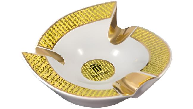 HABANOS ACCESSORIES Gạt tàn bằng sứ loại 1 điếu - Porcelain Ashtray TRINIDAD 1 cigars