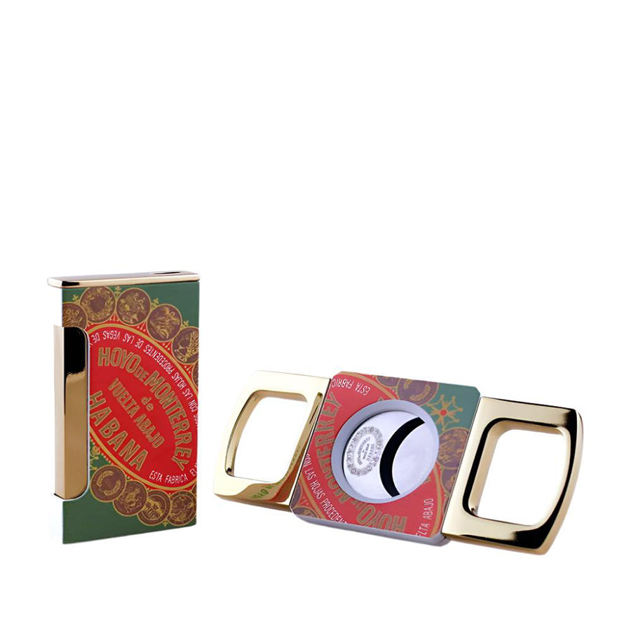 HABANOS ACCESSORIES HOYO DE MONTERREY (cutter &amp; lighter set)
