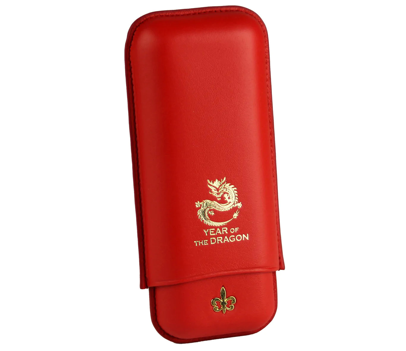 HABANOS ACCESSORIES MONTECRISTO YEAR OF DRAGON Leather Cigar Case Bao da đựng Xì Gà bằng da bò