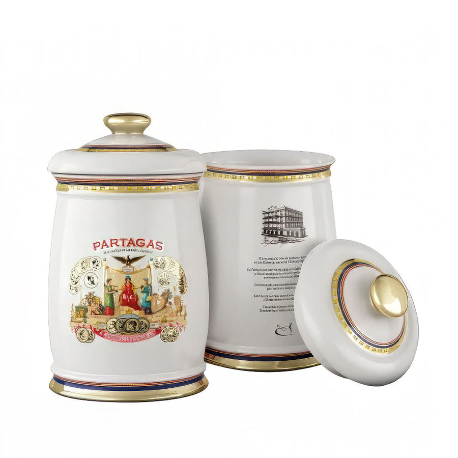 HABANOS ACCESSORIES PARTAGAS CERAMIC JAR