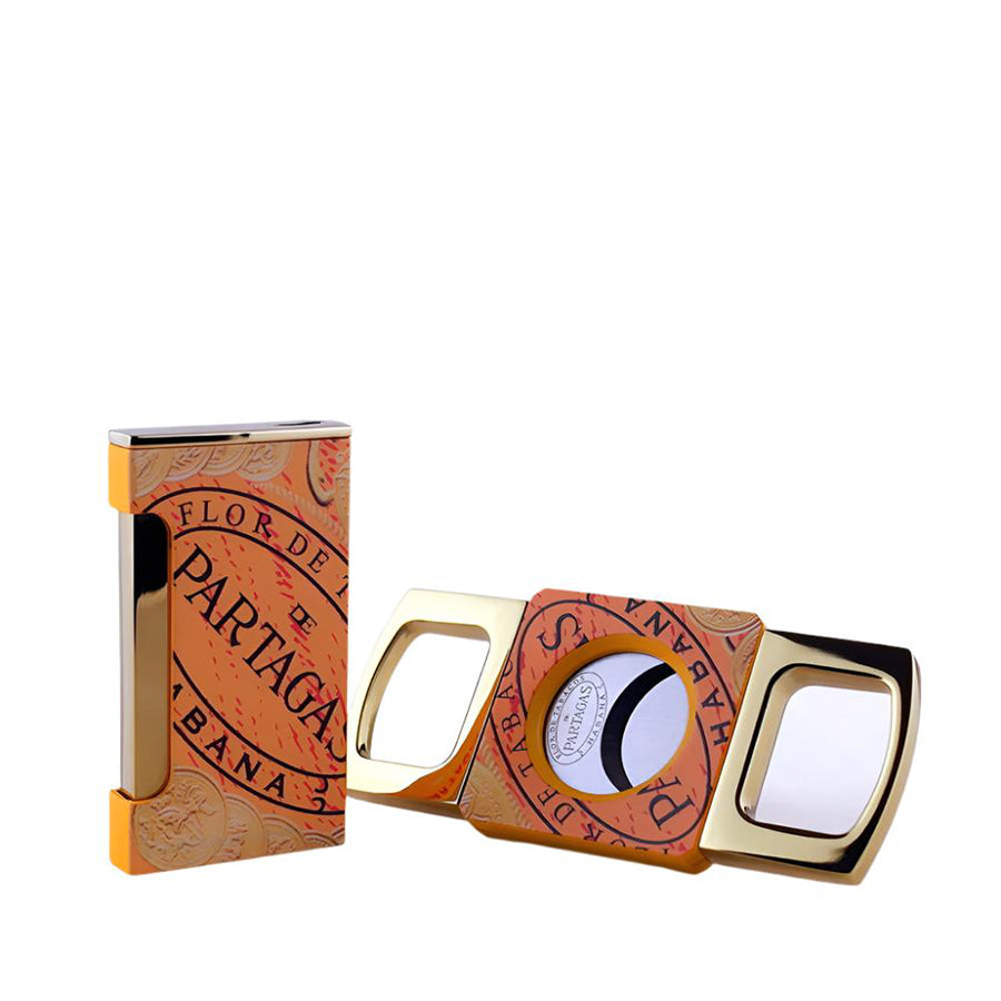 HABANOS ACCESSORIES PARTAGAS CUTTER & LIGHTER