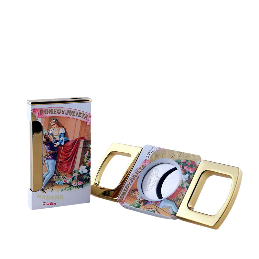 HABANOS ACCESSORIES ROMEO Y JULIETA (cutter & lighter set)