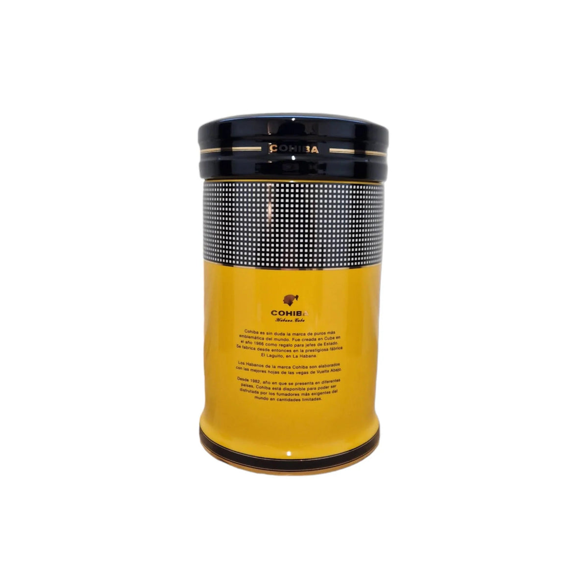 Habanos Specialist Vietnam ACCESSORIES Ống đựng Xì gà bằng sứ -Porcelain Jar COHIBA.