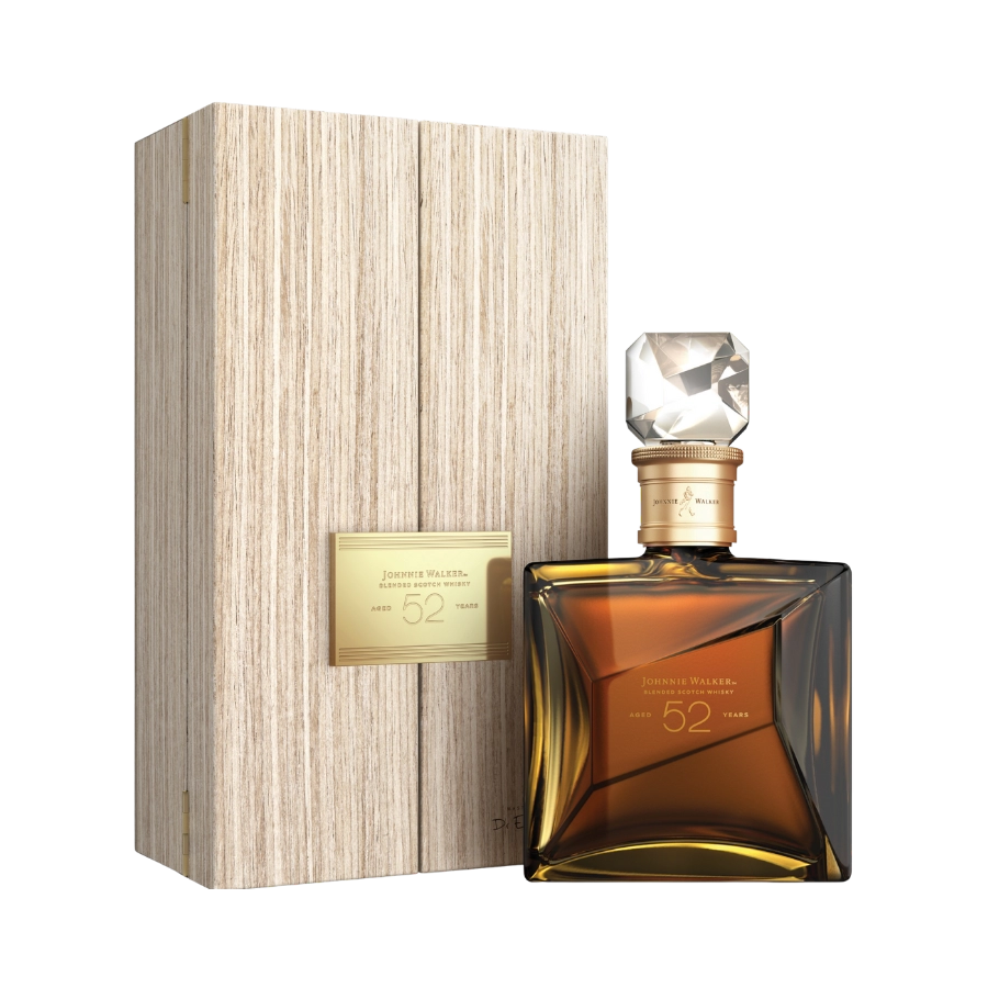 JW Whisky LIQUOR &amp; SPIRITS Rượu Whisky Johnnie Walker 52 Years 41.2% 700ml