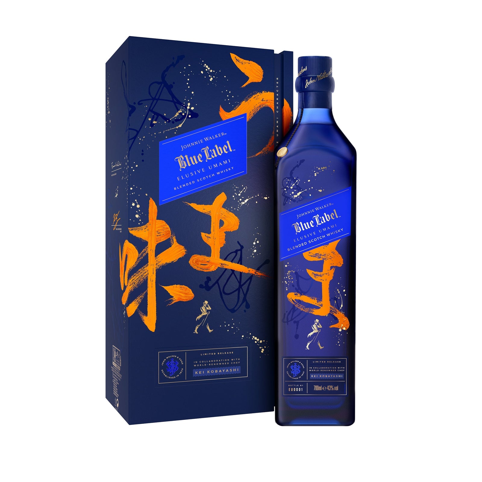 JW Whisky LIQUORS-SPIRITS 75cl [style_5000267192871] Rượu Johnnie Walker Blue Label Elusive Umami Blended Scotch Whisky 43% 750ml 03x01