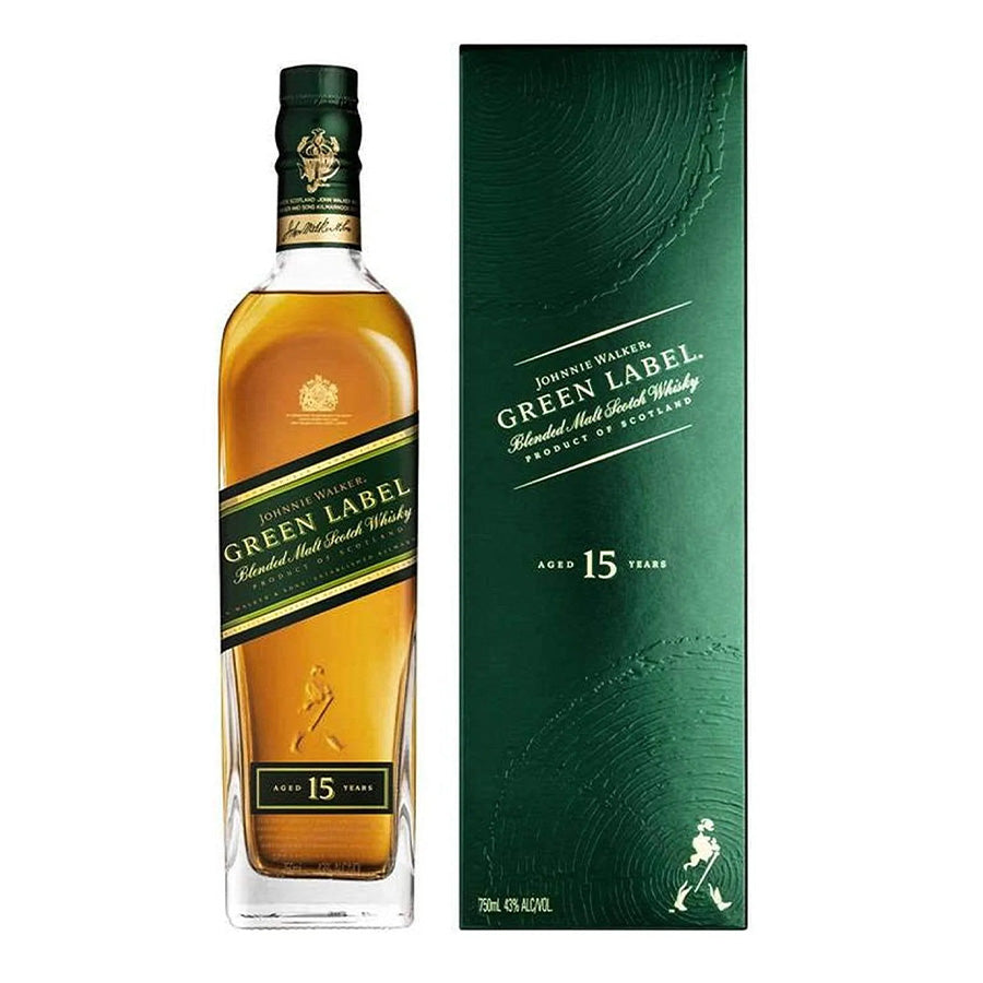 JW Whisky LIQUORS-SPIRITS JOHNNIE WALKER GREEN LABEL