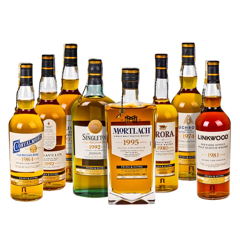 JW Whisky LIQUORS-SPIRITS P&amp;U2 / 70 CONVALMORE 1984 36 Y.O PRIMA &amp; ULTIMA