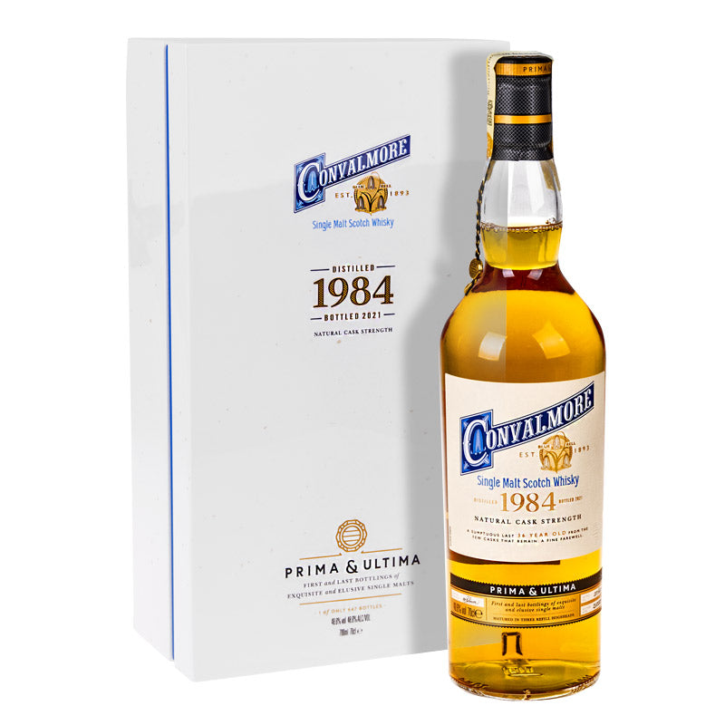 JW Whisky LIQUORS-SPIRITS P&U2 / 70 CONVALMORE 1984 36 Y.O PRIMA & ULTIMA