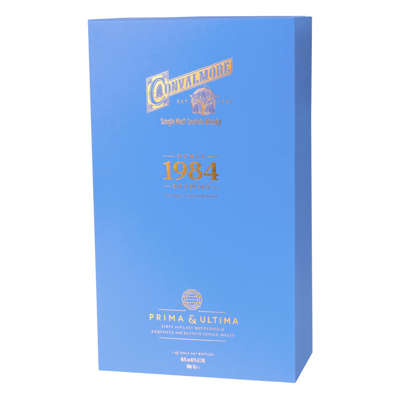 JW Whisky LIQUORS-SPIRITS P&amp;U2 / 70 CONVALMORE 1984 36 Y.O PRIMA &amp; ULTIMA