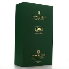 Lagavulin LIQUORS-SPIRITS 70cl LAGAVULIN 1991 28 Y.O PRIMA &amp; ULTIMA
