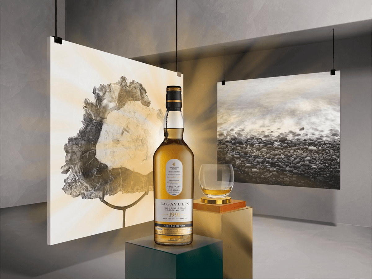 Lagavulin LIQUORS-SPIRITS 70cl LAGAVULIN 1991 28 Y.O PRIMA &amp; ULTIMA