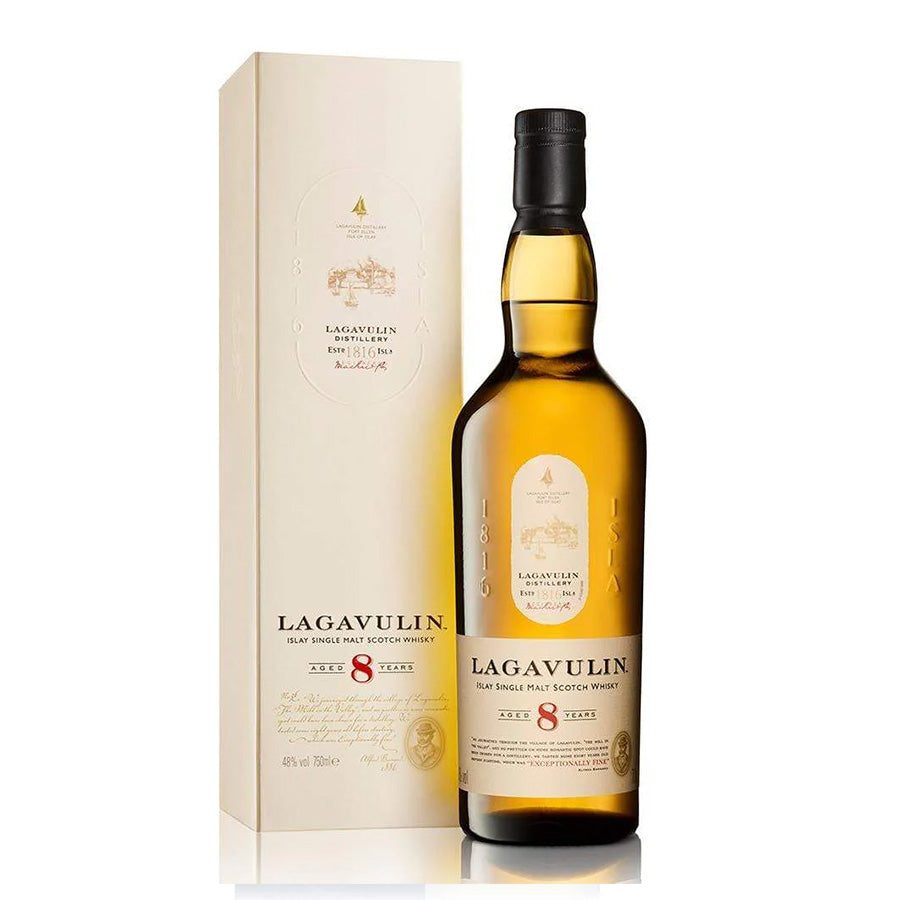 Lagavulin LIQUORS-SPIRITS 70cl LAGAVULIN 8 Y.O PORT ELLEN