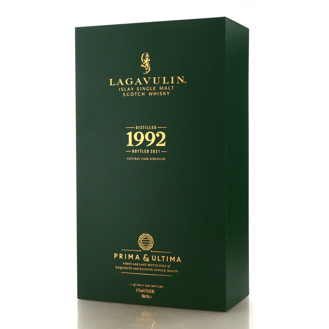 Lagavulin LIQUORS-SPIRITS P&amp;U2 / 70cl LAGAVULIN 1992 28 Y.O PRIMA &amp; ULTIMA