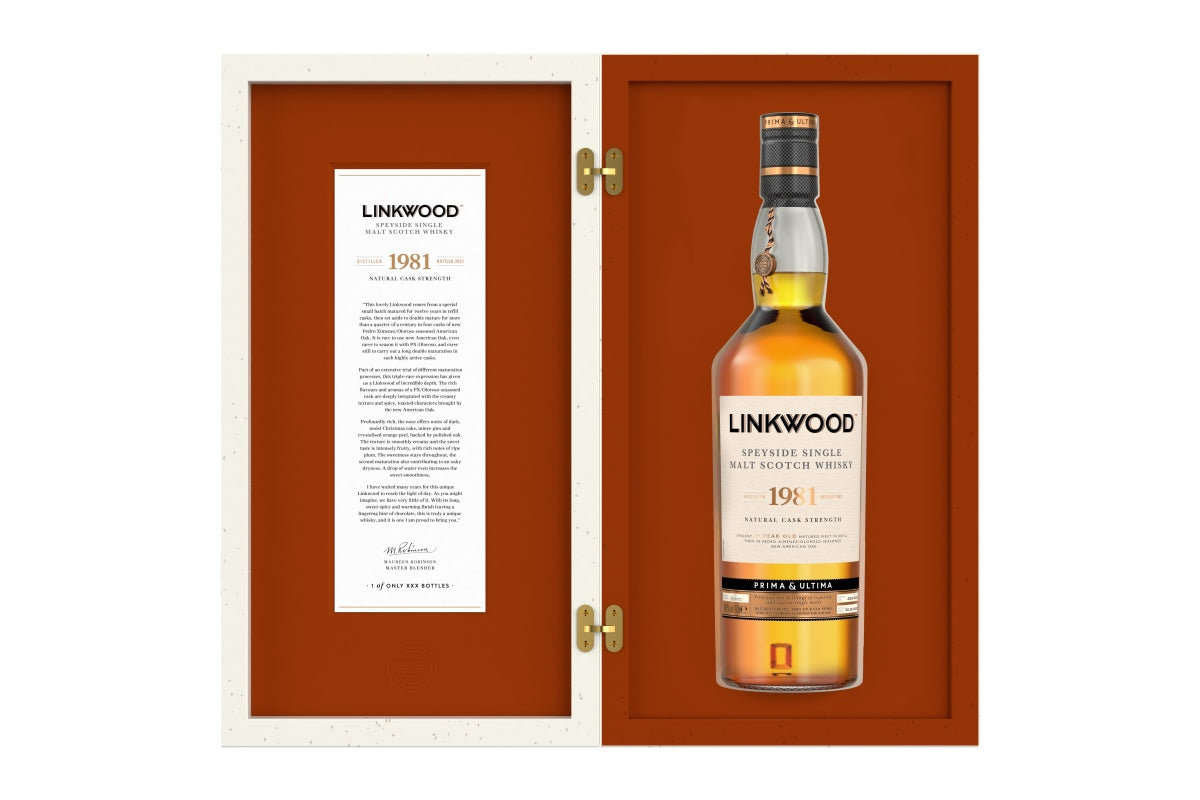Linkwood LIQUORS-SPIRITS P&amp;U2 / 70 LINKWOOD 1981 39 Y.O PRIMA &amp; ULTIMA