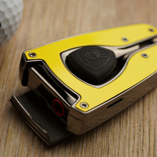 MING WIDE ACCESSORIES Yellow [style_8010202009638] Bật lửa KL màu đen-vàng, Tonino Lamborghini style No. TTR003042