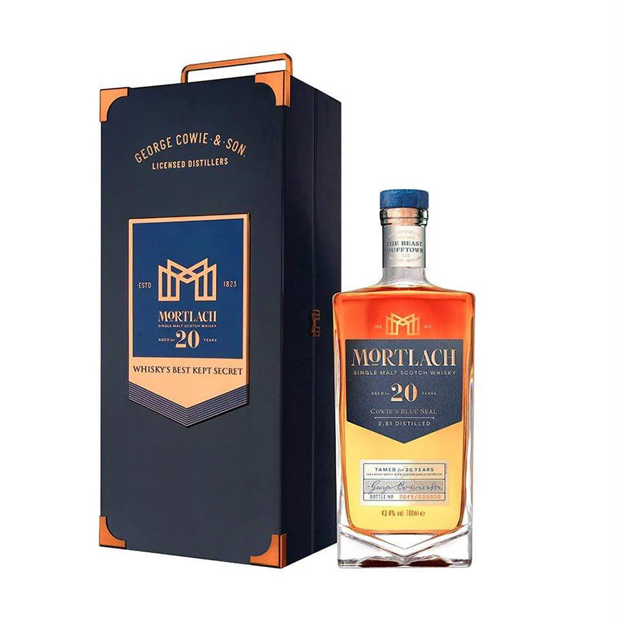 Mortlach LIQUORS-SPIRITS 70cl MORTLACH 20 Y.O GIFT BOX F21