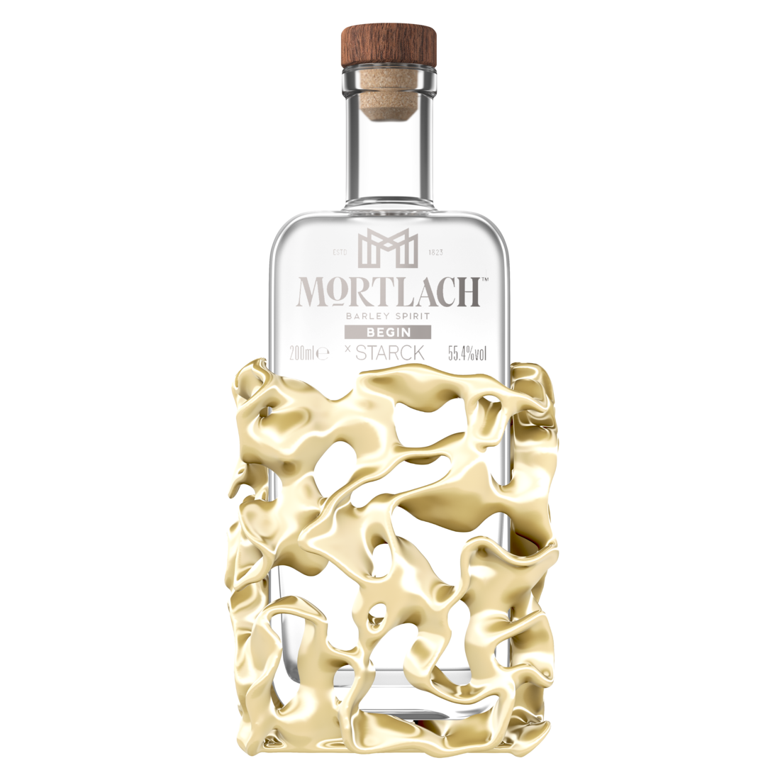 Mortlach LIQUORS-SPIRITS 70cl Rượu Mortlach Barley Spirit Begin Starck 55.4% 200ml