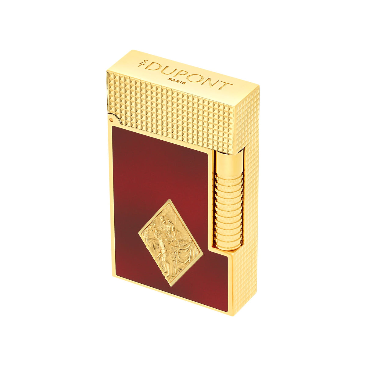 S.T. DUPONT ACCESSORIES Bật lửa ST.Dupont Le Grand Cling Romeo Y Julieta Red Yellow Gold - C23050CL