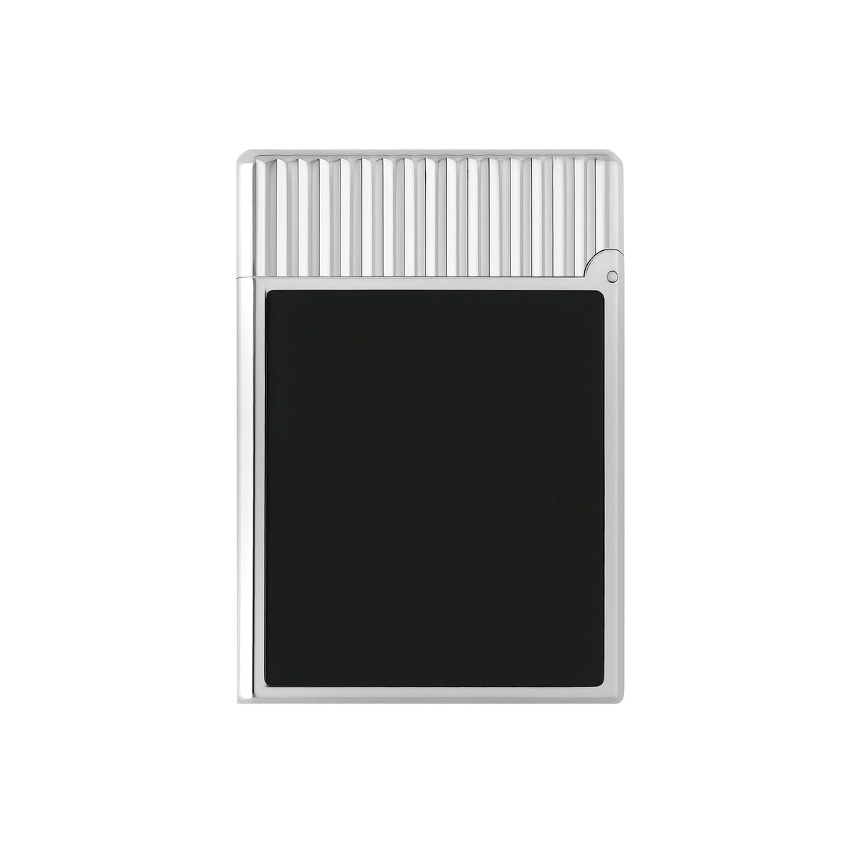 S.T. DUPONT ACCESSORIES Bật lửa ST.Dupont Ligne 1 Vertical Lines Black/Palladium - C14121