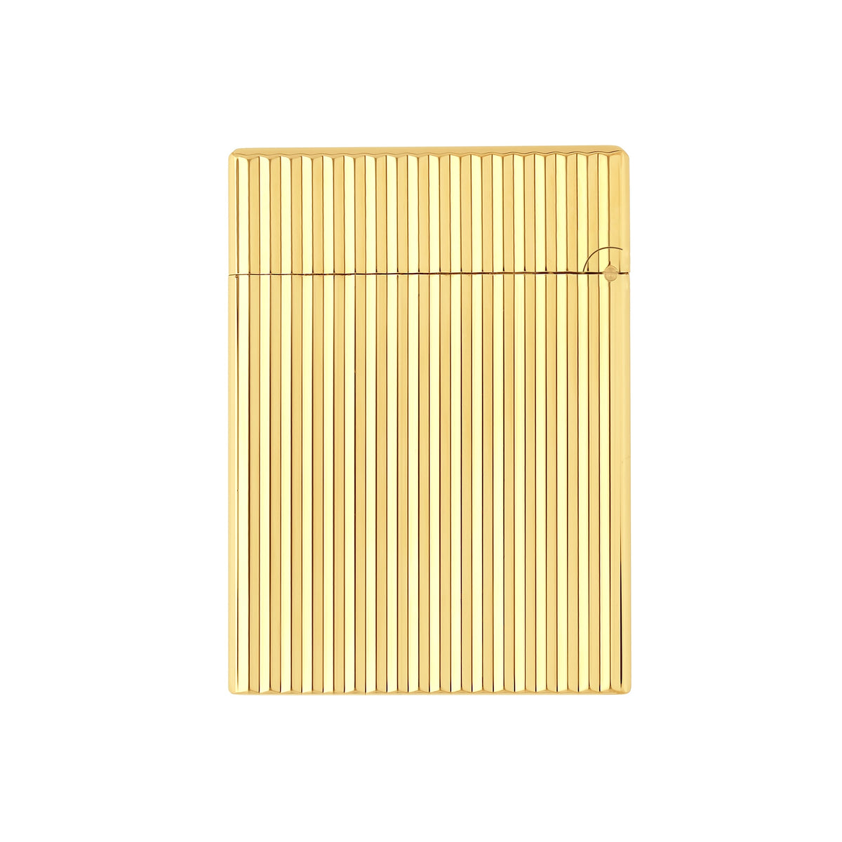 S.T. DUPONT ACCESSORIES Bật lửa ST.Dupont Ligne 1 Vertical Lines Yellow Gold - C14020