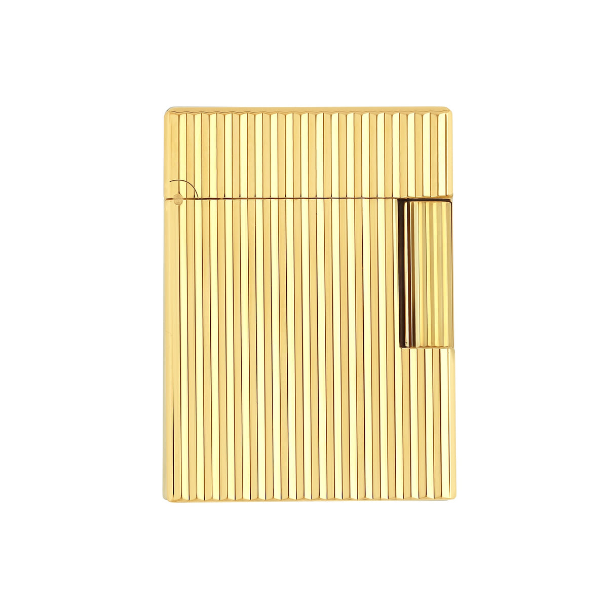 S.T. DUPONT ACCESSORIES Bật lửa ST.Dupont Ligne 1 Vertical Lines Yellow Gold - C14020