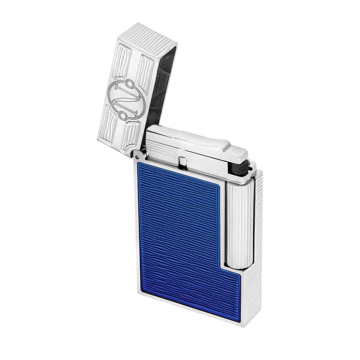 S.T. DUPONT ACCESSORIES Bật lửa ST.Dupont Ligne 2 Cling Gulf Stream Palladium - C16051CL