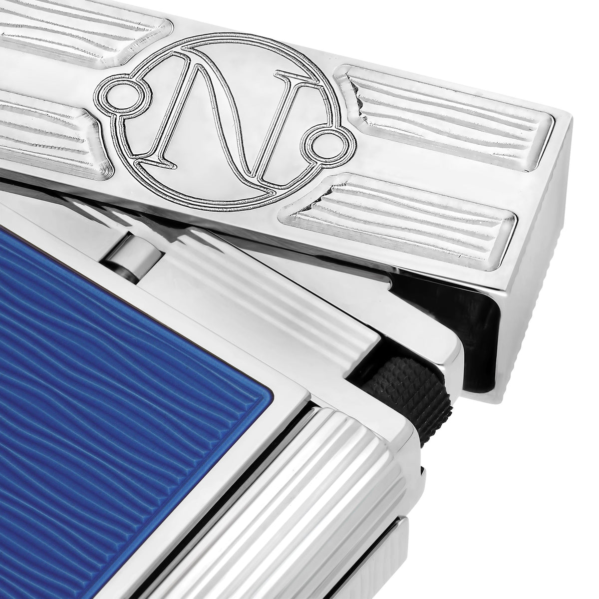 S.T. DUPONT ACCESSORIES Bật lửa ST.Dupont Ligne 2 Cling Gulf Stream Palladium - C16051CL