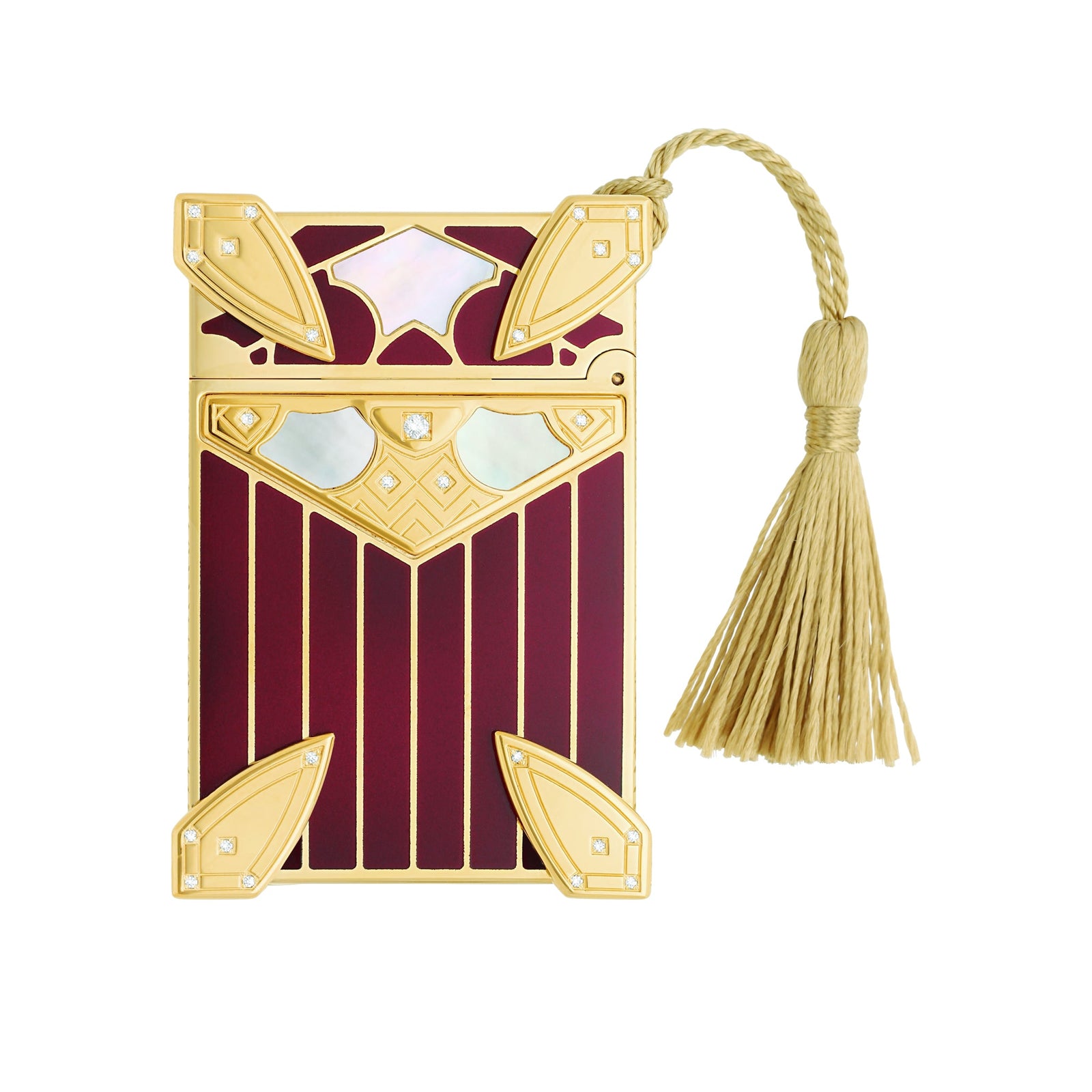 S.T. DUPONT ACCESSORIES Bật lửa ST.Dupont Ligne 2 Small HC MAHARANI Exclusive Yellow Gold - C18388