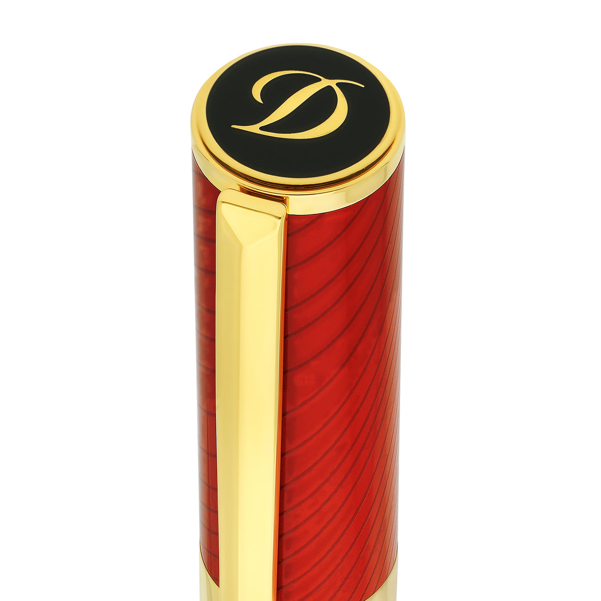 S.T. DUPONT ACCESSORIES Bút Bi Kim Loại ST.Dupont INITIAL Rollerball Pen CNY Horse RED - 272080