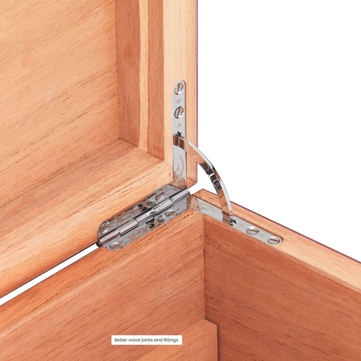 SIGLO ACCESSORIES SIGLO 200 FINGERPRINT HUMIDOR - RED