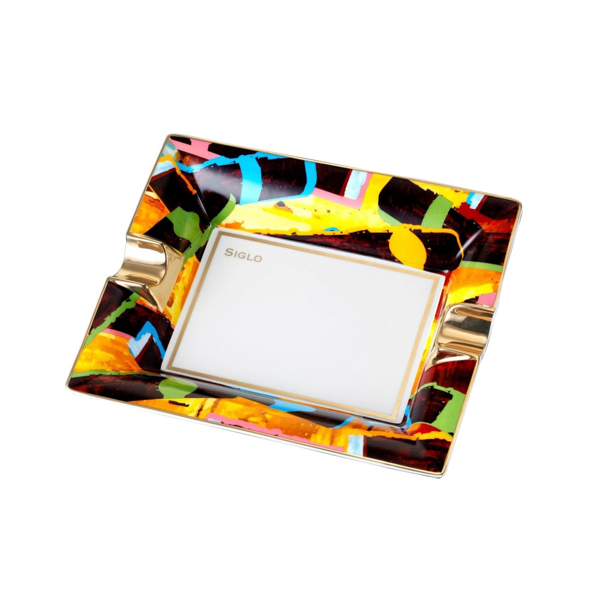 SIGLO ACCESSORIES Siglo Graffiti Ceramic Ashtray