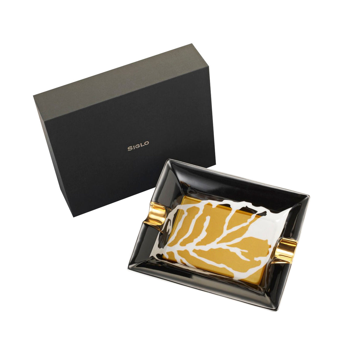 SIGLO ACCESSORIES Siglo Leaf Ashtray - White