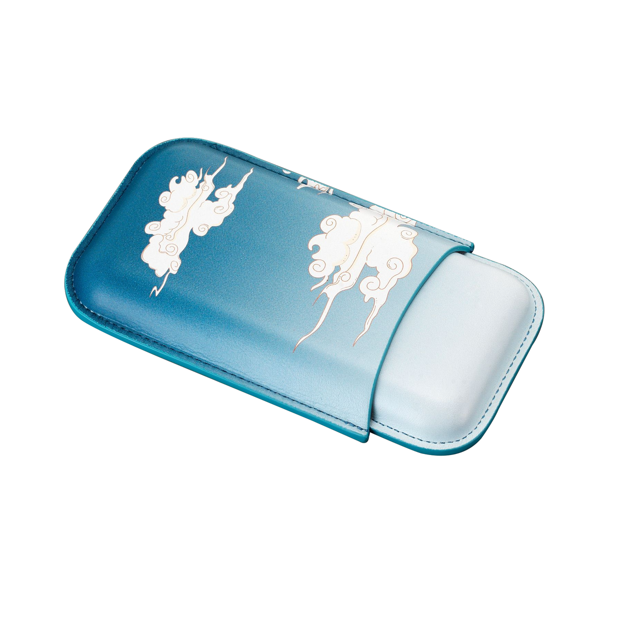 SIGLO ACCESSORIES [style_8010202009715] Bao da đựng Xì Gà in hình rồng - SIGLO YEAR OF THE DRAGON CIGAR CASE