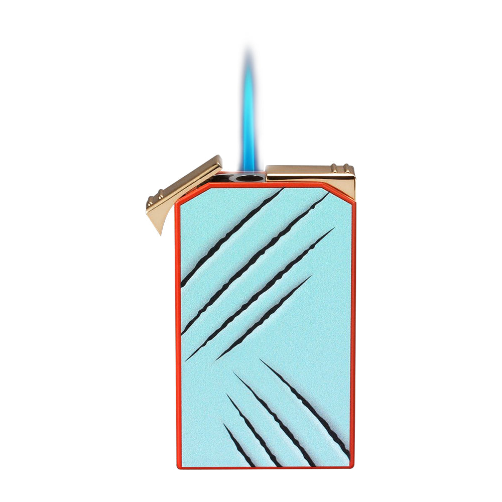 SIGLO ACCESSORIES [style_8010202009897] Bộ phụ kiện bật lửa &amp; dao cắt Xì Gà bằng kim loại - SIGLO CAT LIG &amp; CUT SET - BLUE/RED